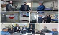 بازدید سرزده آقای مهندس نوری معاون سیاسی_ امنیتی و اجتماعی فرمانداری شهرستان نظرآباد از بیمارستان 