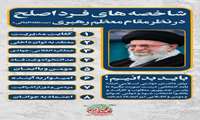 شاخصه های فرد اصلح در نظر مقام معظم رهبری