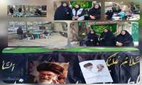 برپایی چایخانه امام رضا (ع) به مناسبت اربعین امام امت