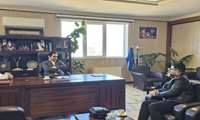 بررسی موضوعات درمانی شهرستان با حضور مدیر شبکه بهداشت و درمان در دفتر دکتر شمیرانی